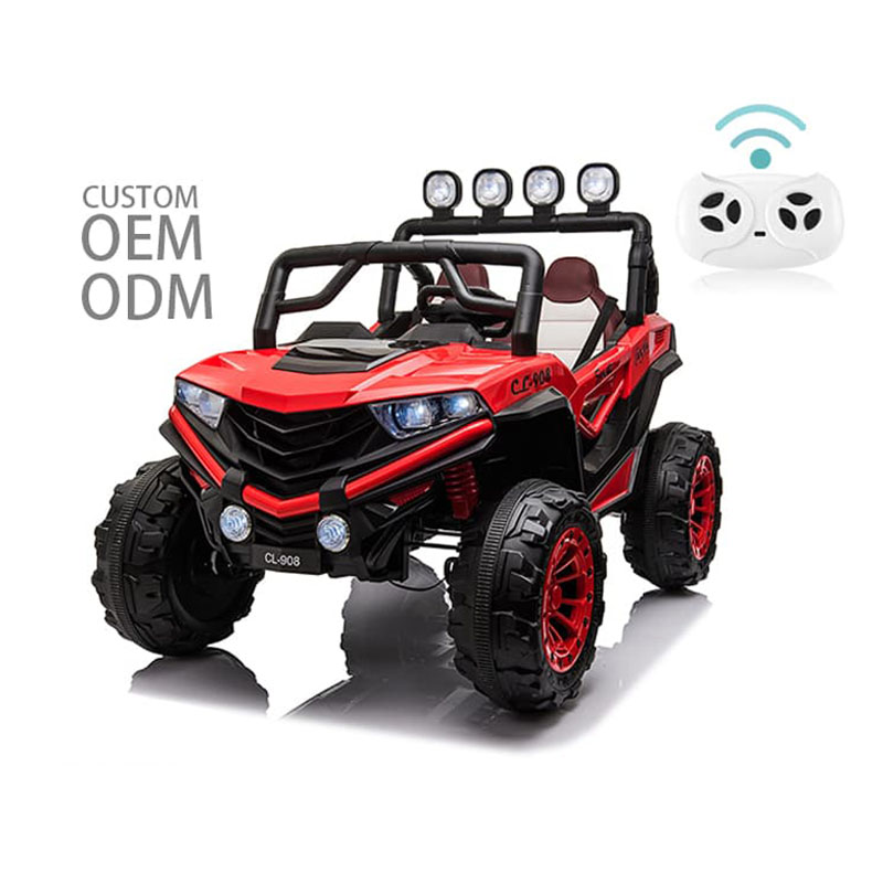 UTV elétrico infantil 12V / 24V com 2,4 G R / C e Bluetooth