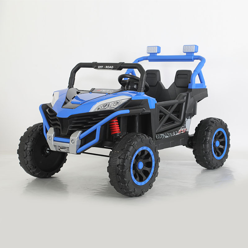 UTV elétrico infantil 12V 2WD com suspensão nas quatro rodas, música e luzes