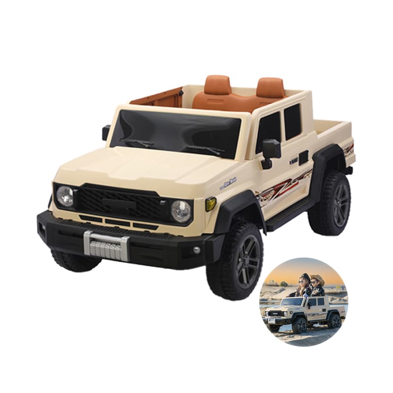 Carro infantil 12V 4WD com cama de carga traseira