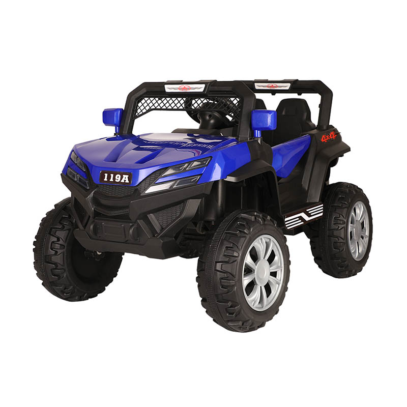 UTV elétrico infantil com motor duplo 12V com suspensão nas 4 rodas e controle remoto