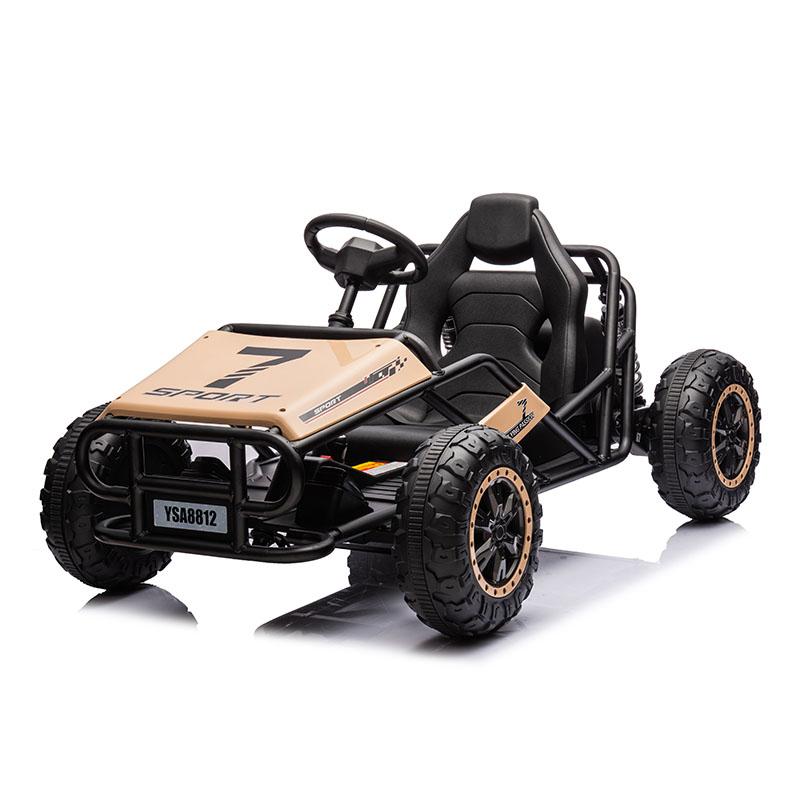 Carro elétrico estilo kart 12V para crianças