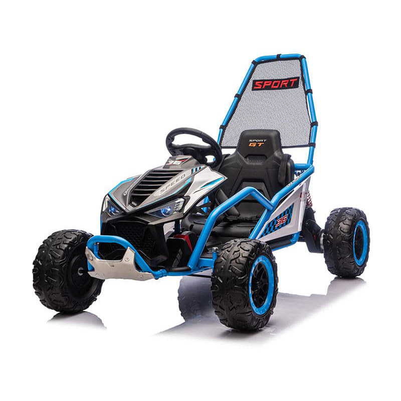 Kart de passeio elétrico infantil 12V com leitor de MP3 Bluetooth
