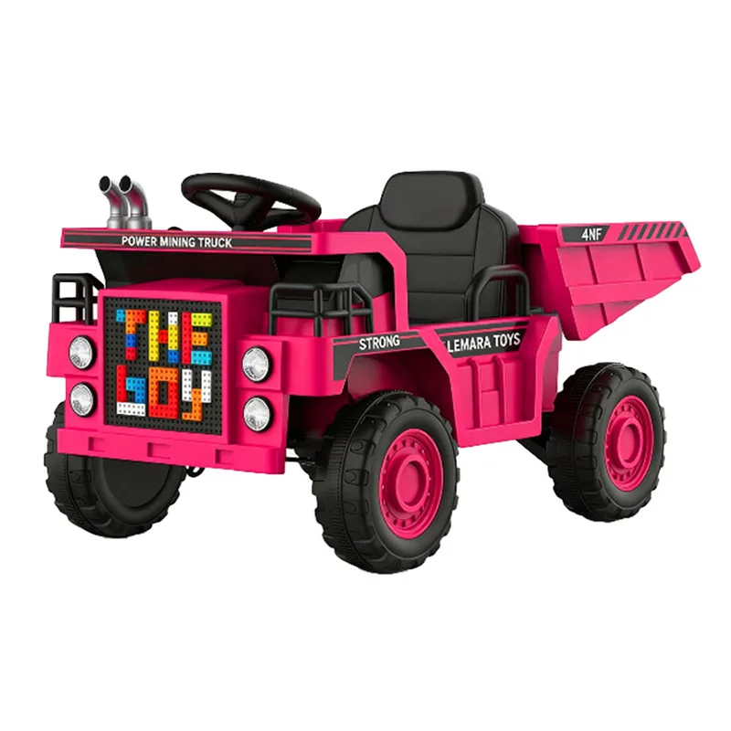 12V Kids Electric RC Car Escavadeira Caminhão Ride-On Car