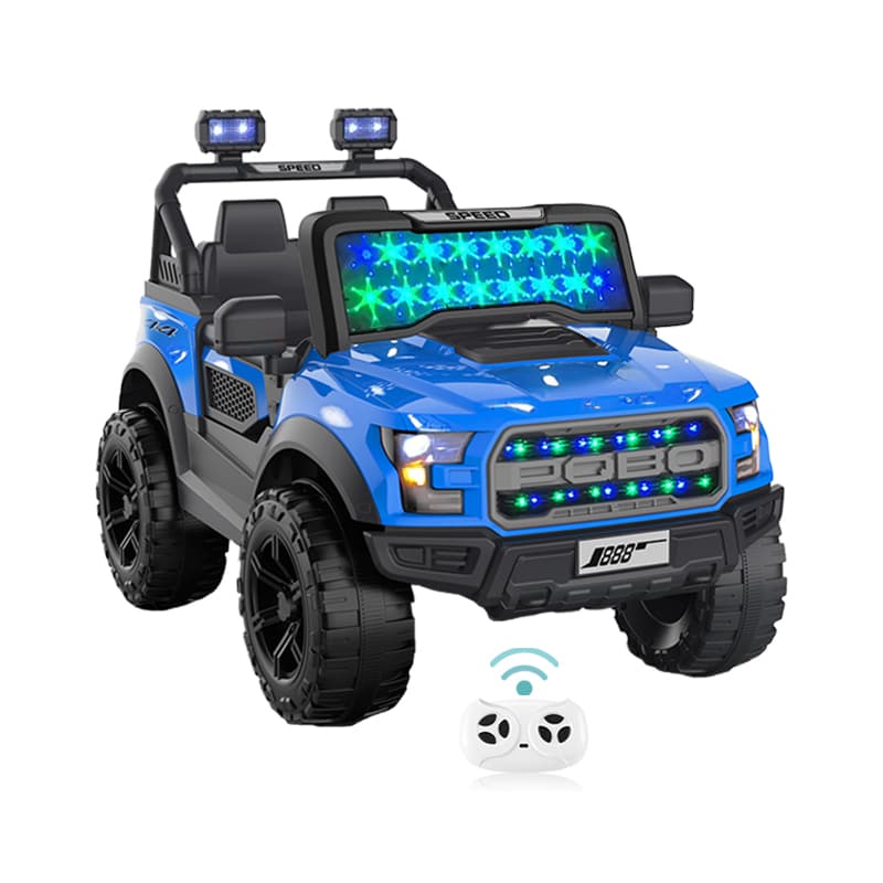 Luzes LED para pára-brisa de carro infantil 12V