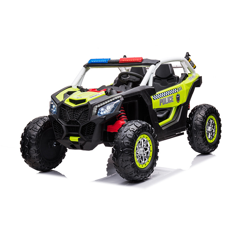 Carro elétrico infantil 12V com tração nas quatro rodas tipo UTV