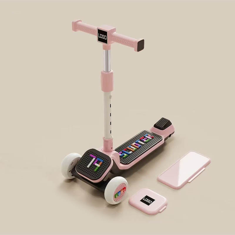 Scooters de diversão infantil dobrável leve