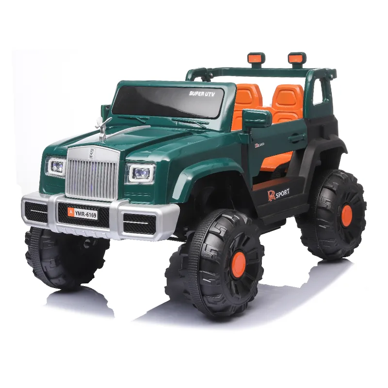 Carro de brinquedo infantil de quatro rodas com controle remoto