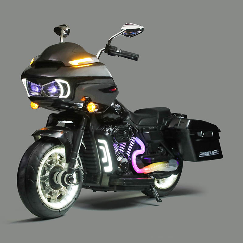 12V 2WD Big Size Ride-On Motorbike for Older Kids with music & light