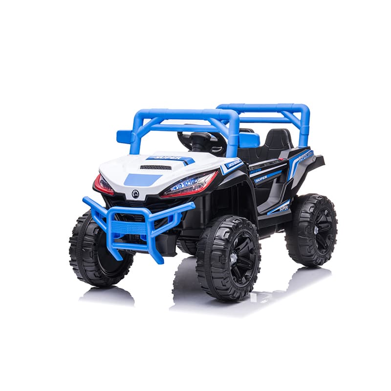 Passeio elétrico infantil em carro off-road