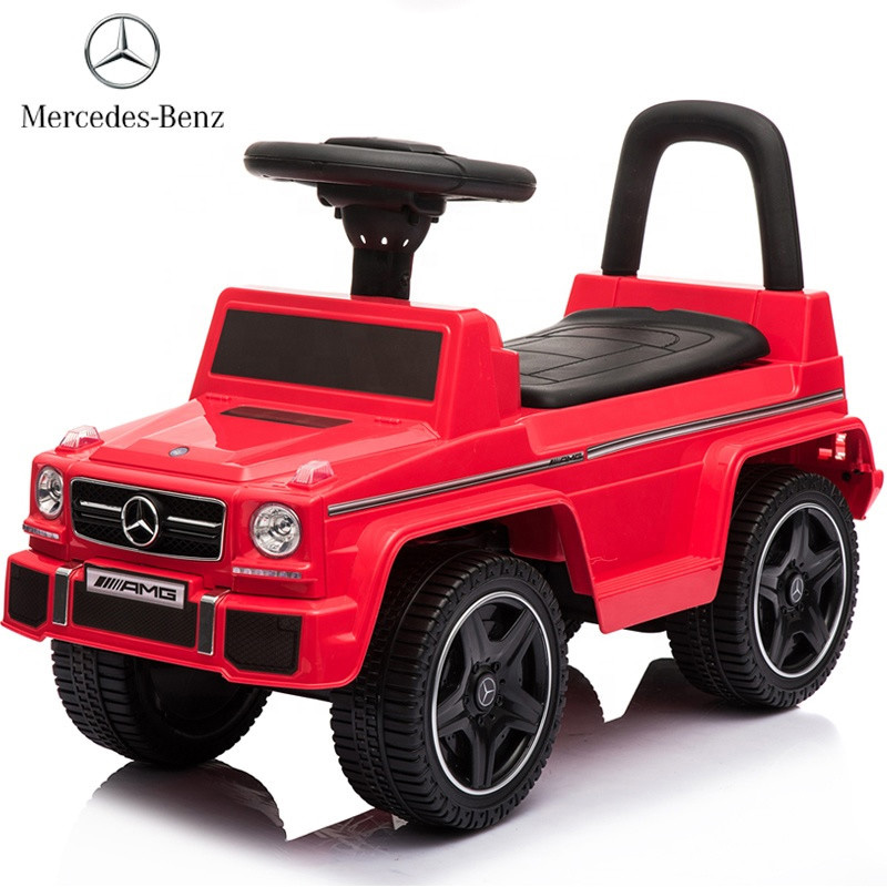 Carro de brinquedo licenciado para crianças dirigirem crianças andam de carro bebê tolo carro mercedes benz