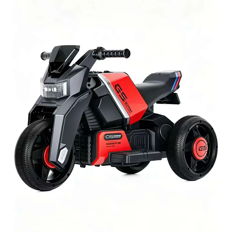 Moto elétrica infantil verde claro azul 12V